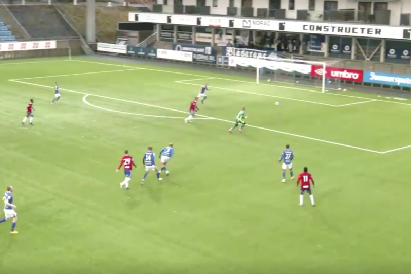 Øystein Vestvatn (nr. 29) blir matchvinner!