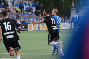 Johnny Buduson scoret mot Kjelsås, som han gjorde i cupkampen tidligere i går. (Arkivfoto: Anders Vindegg)