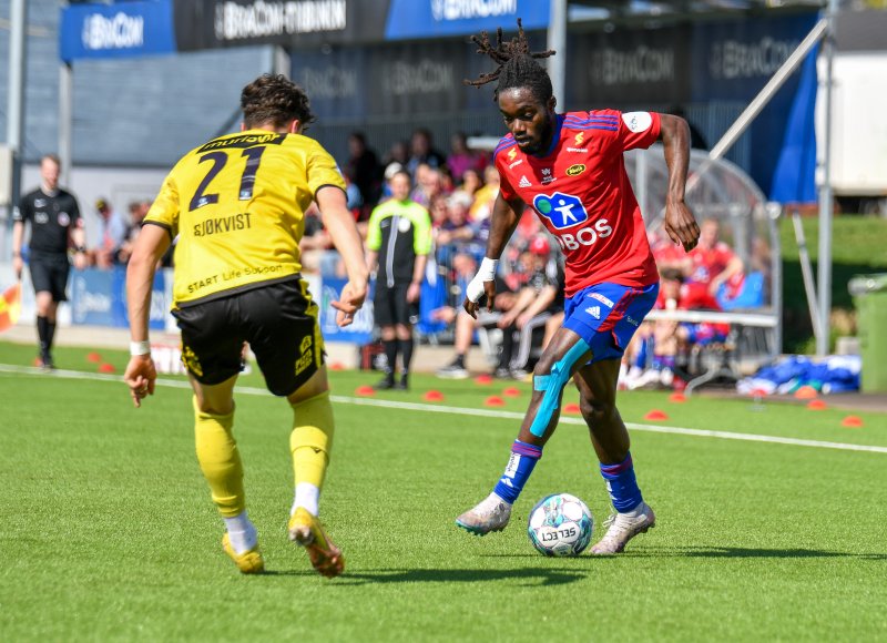 David Hickson og co. slet med å få noe ut av presset.