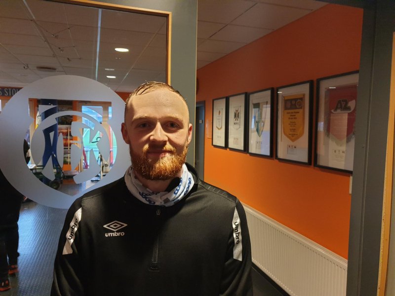 Bendik, her på treningsopphold i Aafk. Foto: Kristian Stenerud, SMP