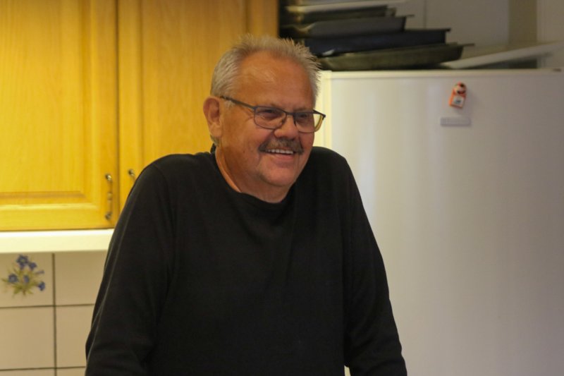 Ivar svingte seg på kjøkkenet