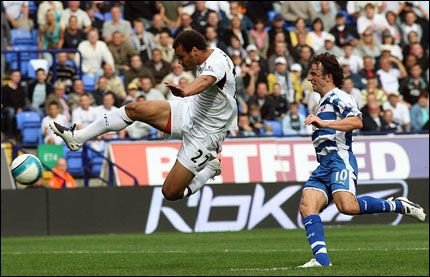 Daniel scorer for Bolton. (Foto: Empics)