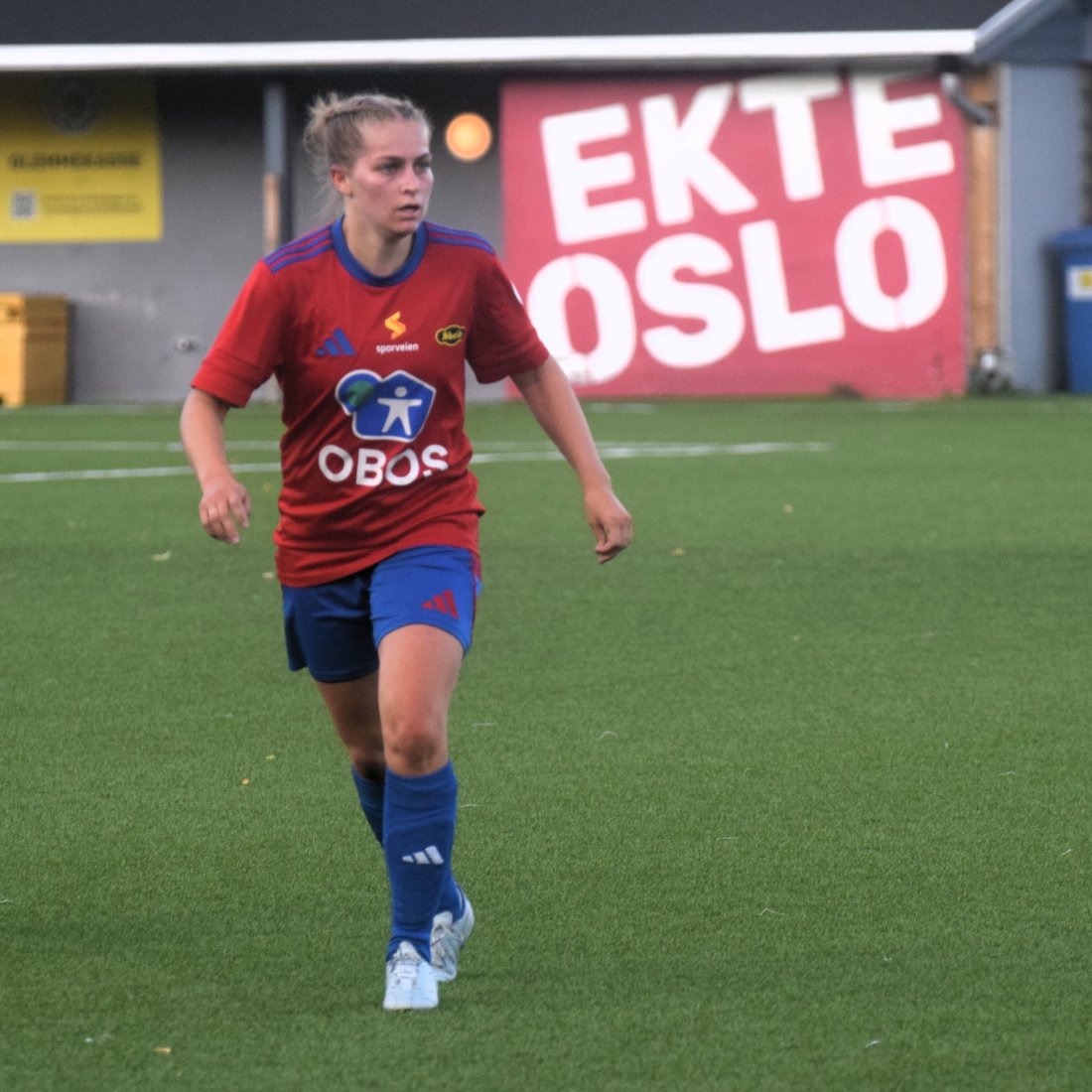 Årets siste målscorer, Leah van der Weel.