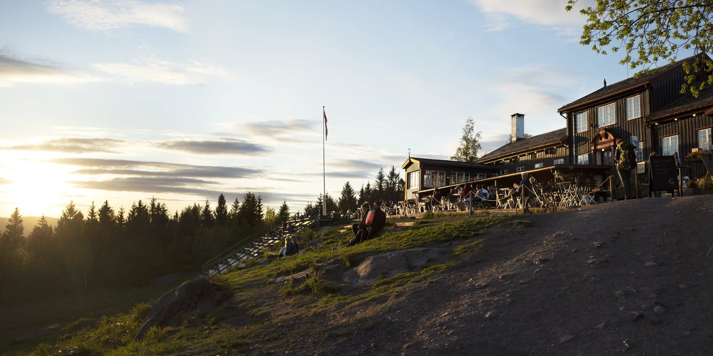 Grefsenkollen byr på panoramautsikt over byen