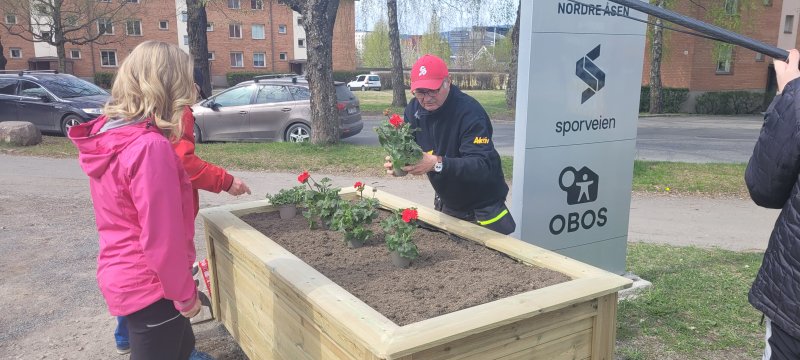Vedlikeholdet utføres av Skeids egen dugnadsgjeng