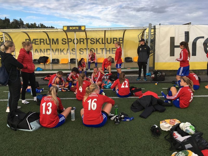 Fra en bortekamp mot Bærum