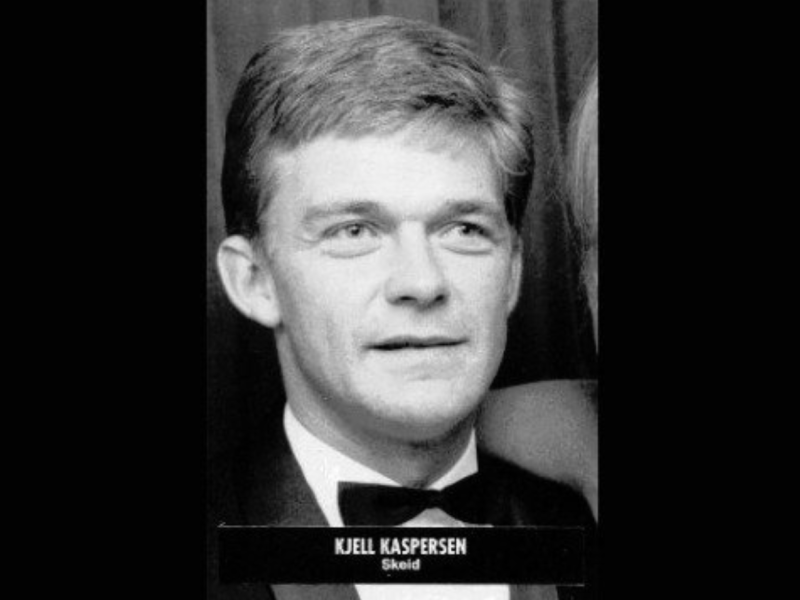 Kjell Kaspersen fra yngre dager