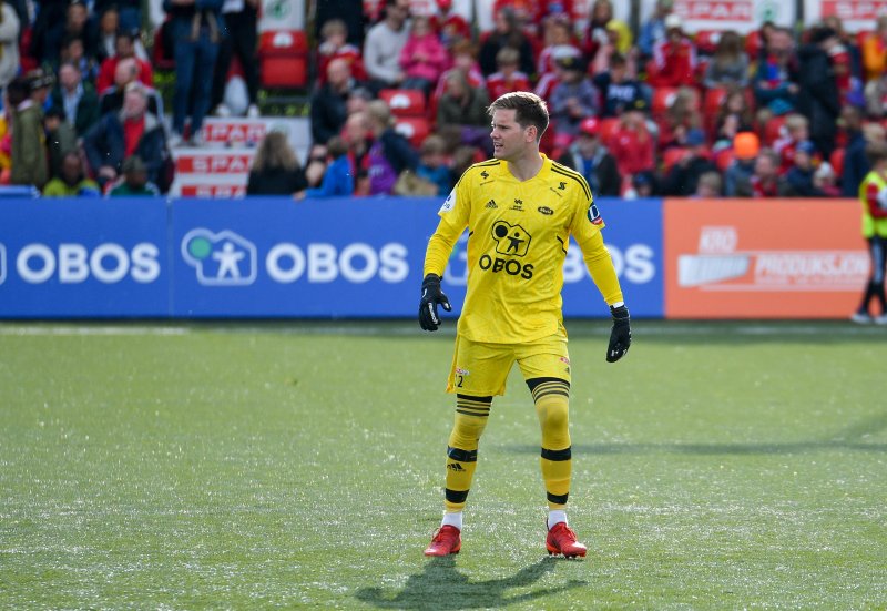 Anders Gundersen voktet Skeid-buret, og bød på flere gode redninger.