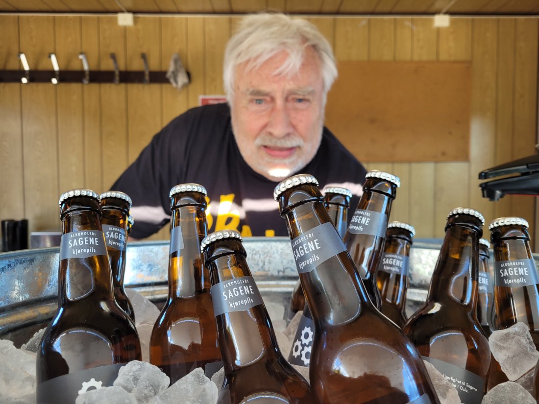 Knut var ikke alltid like glad i nye varer, men kjørepilsen var topp
