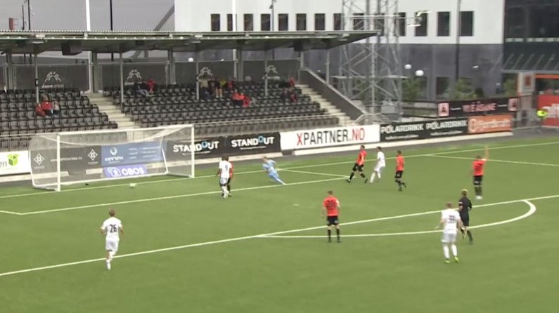 Jakob setter inn 2-0.&nbsp;