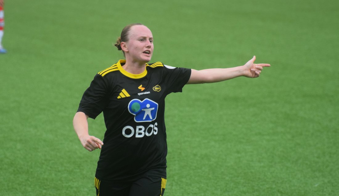 Ex-kaptein Dina Ødegaard Aas sine gode avslutninger bikket kampen i Skeids favør.
