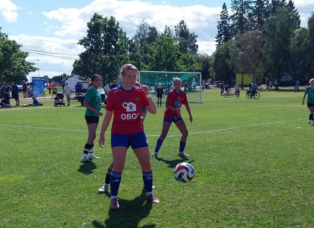 Wilma Asbjørnsen er toppscorer for Skeid i Norway cup.