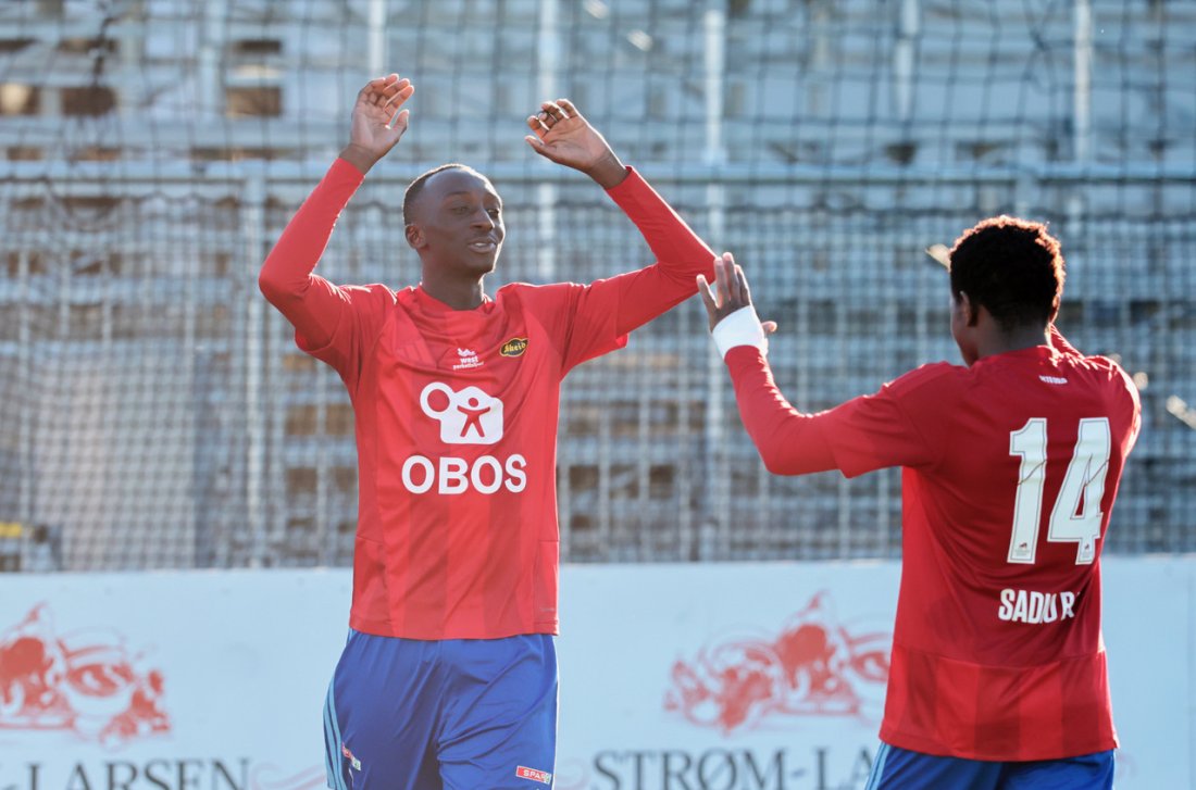 Kara Bandeh og Boubacar Ba leverte veldig godt mot Ullensaker/Kisa. Foto: Vidar Ruud