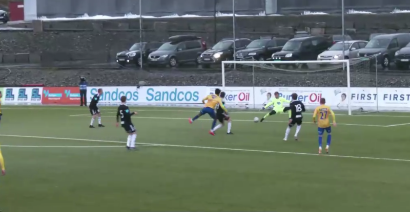 God redning av debutant Lars Kvarekvål.&nbsp;