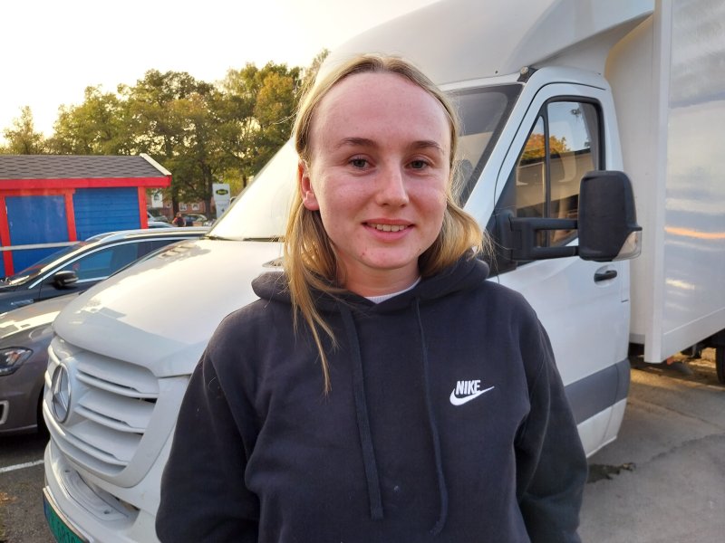 Årets spiller 2023, Dina Ødegaard Aas scorer årets første mål for Skeids damer.