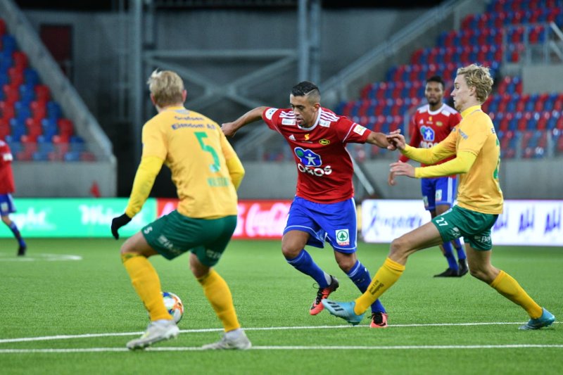 Moa Mahnin i aksjon på søndag.