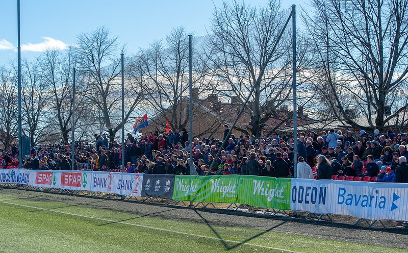 Første serierunde på Nordre Åsen