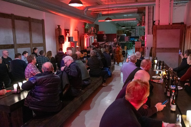 Partnertreff på Sagene Bryggeri med konsert